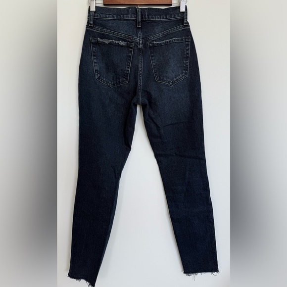 Free People We the Free Stella Skinny Jeans Distressed High Rise Size 25 - Picture 3 of 15